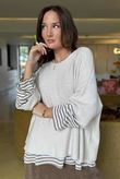 Conrad Layer Knit Stone